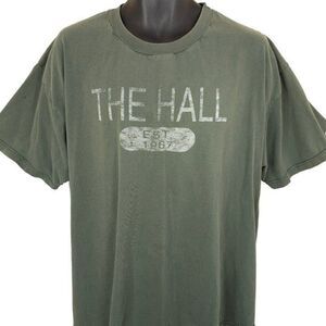 Vintage Green Bay Packers T Shirt Mens Szie 2XL Green 90s Hall Of Fame Champion